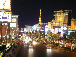 Las Vegas Strip at night