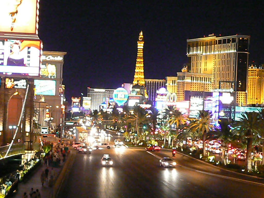 Las Vegas Strip at night