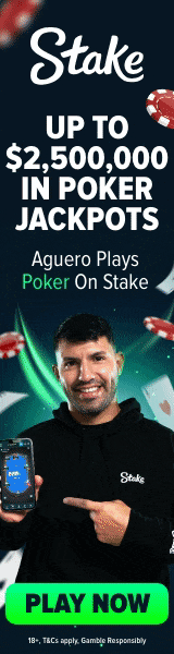 Stake.com — up to $2,500,000 in poker jackpots