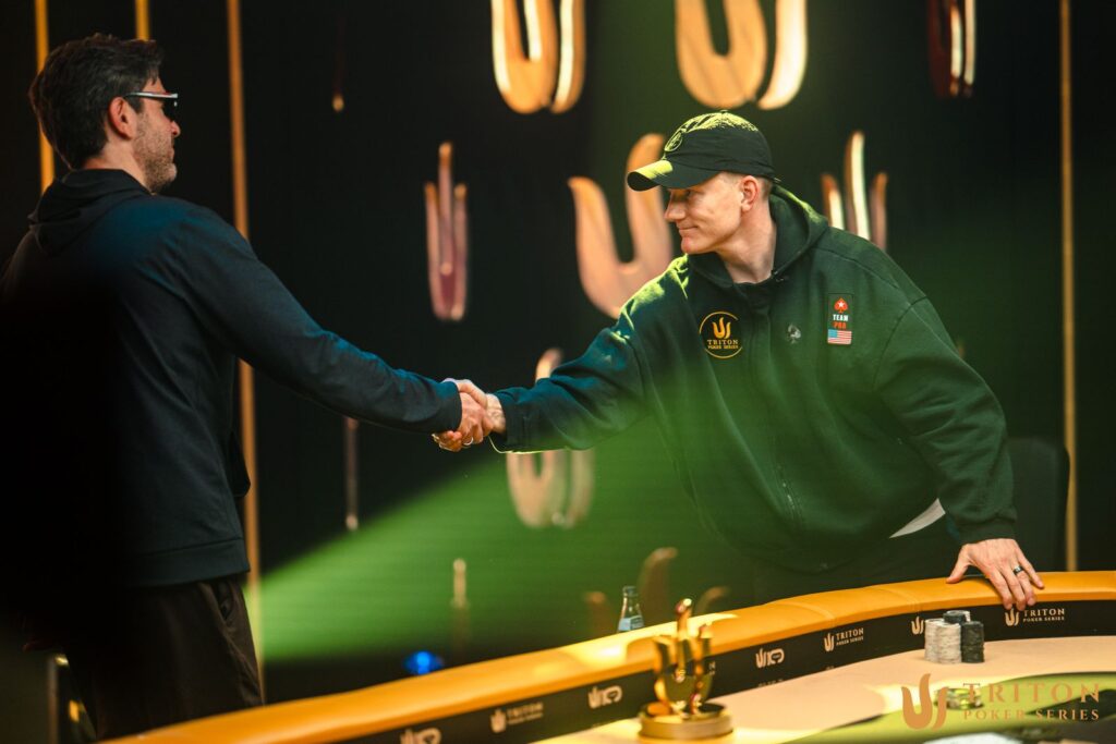 Jason Koon at the Triton Poker Series