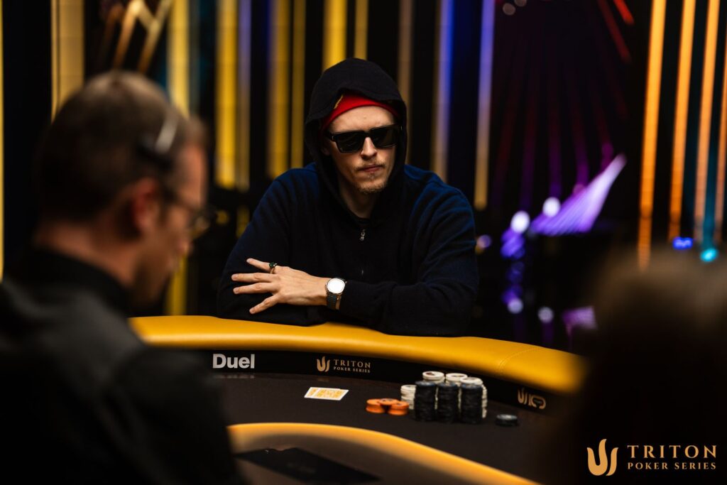 Ossi Ketola at the Triton Poker Series
