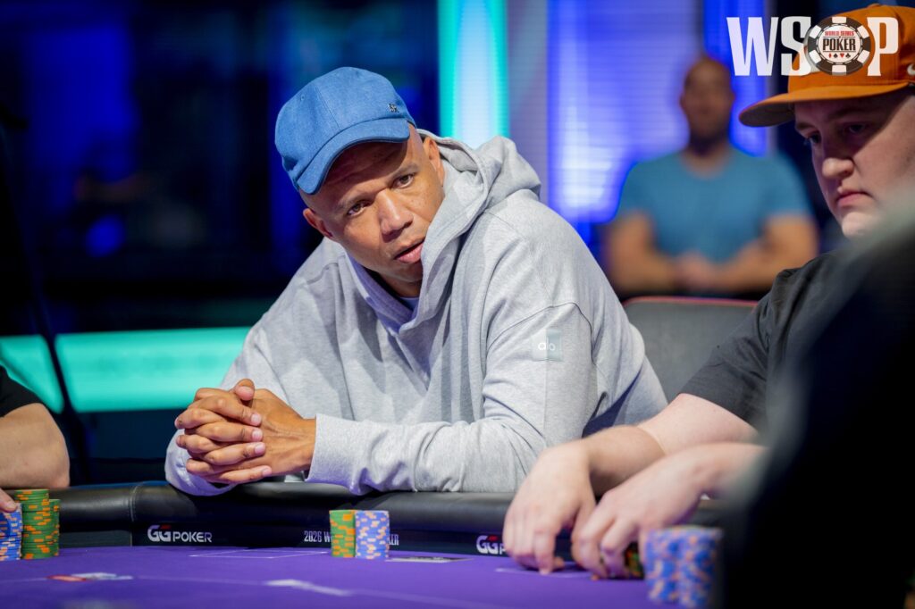 Phil Ivey at the 2026 World Series of Poker