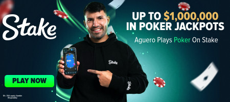 Stake.com — up to $1,000,000 in poker jackpots